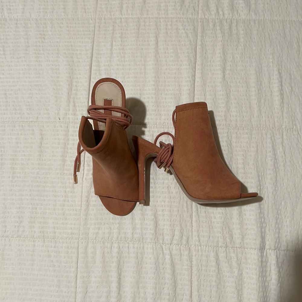 Nude Strap Heels